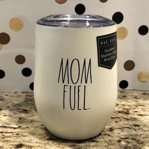 Rae Dunn MOM FUEL stainless steel wine tu…